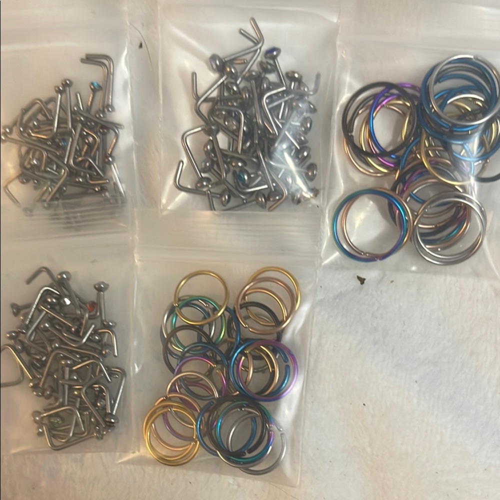 Colorful Body Jewelry Set
